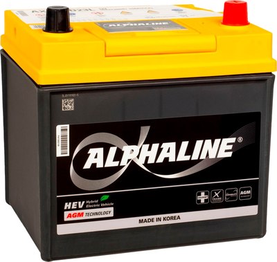 Автомобильный аккумулятор AlphaLINE R AGM AX S55D23L 50R D23 - фото
