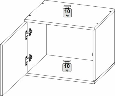 Антресоль НК Мебель Stark 50 / 69211490