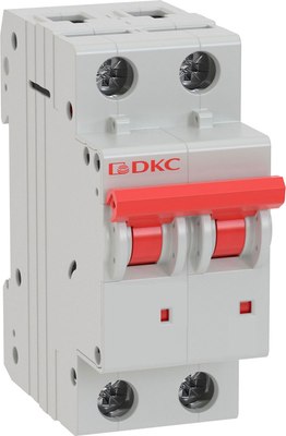 Выключатель автоматический DKC Yon MD63 2P 10A C 6kA - фото