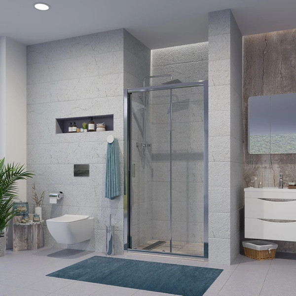 Душевая дверь Niagara NG-62-8A 80х195