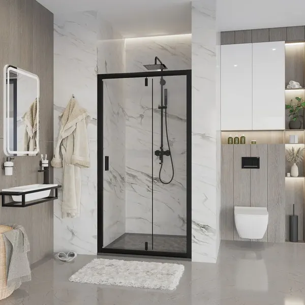 Душевая дверь Niagara NG-83-8AB 80х195