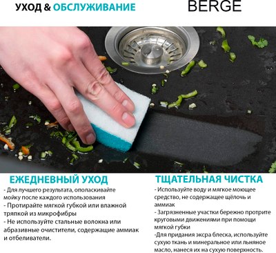 Мойка кухонная Berge BR-6800