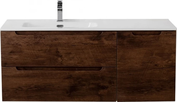 Тумба с умывальником BelBagno ETNA-1200-2C-1A-SO-RW-L + BB1200ETL-R - фото