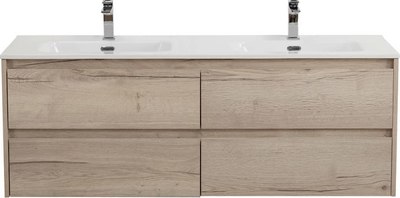 Тумба с умывальником BelBagno KRAFT-1200-4C-SO-2-RGB + BB1200-2-ETL - фото
