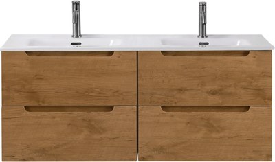 Тумба с умывальником BelBagno ETNA-1200-4C-SO-2-RN + BB1200-2-ETL - фото