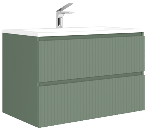 Тумба под умывальник Raval Coste 80 / Cst.01.80/P/GRN/RL - фото
