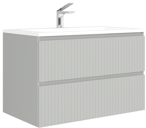 Тумба под умывальник Raval Coste 80 / Cst.01.80/P/GRS/RL - фото