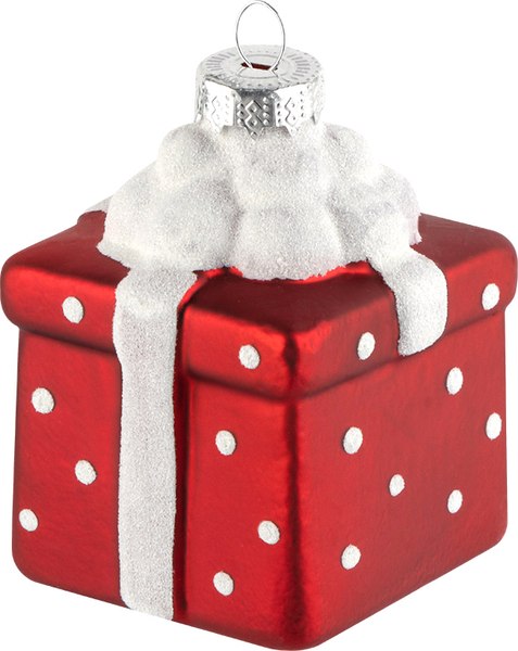 Елочная игрушка Волшебная страна Подарок / 108590 - фото