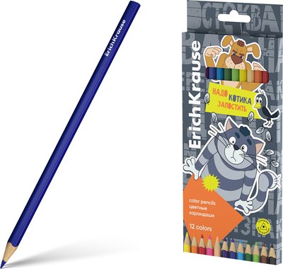 Набор цветных карандашей Erich Krause Простоквашино / 61063