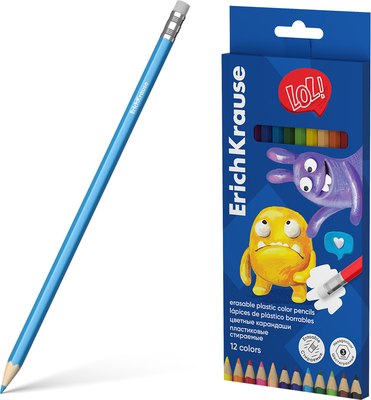 Набор цветных карандашей Erich Krause Jolly Friends / 61801