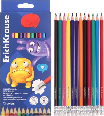Набор цветных карандашей Erich Krause Jolly Friends / 61801