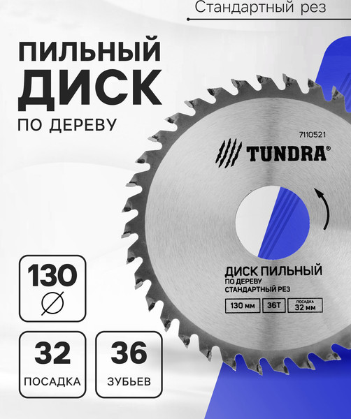 Пильный диск Tundra 7110521