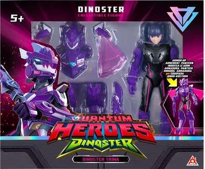 Фигурка коллекционная Dinoster Трина в дино-костюме / 43740