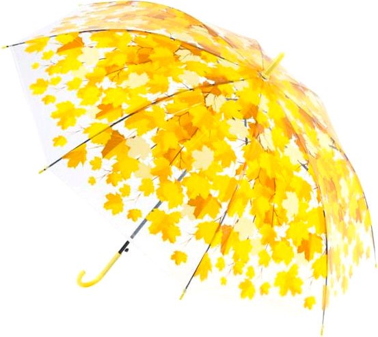 Зонт-трость Рыжий кот Basic / 107779 - фото