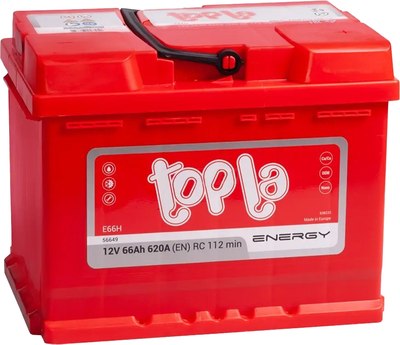 Автомобильный аккумулятор Topla Energy R+ 66R L2 - фото