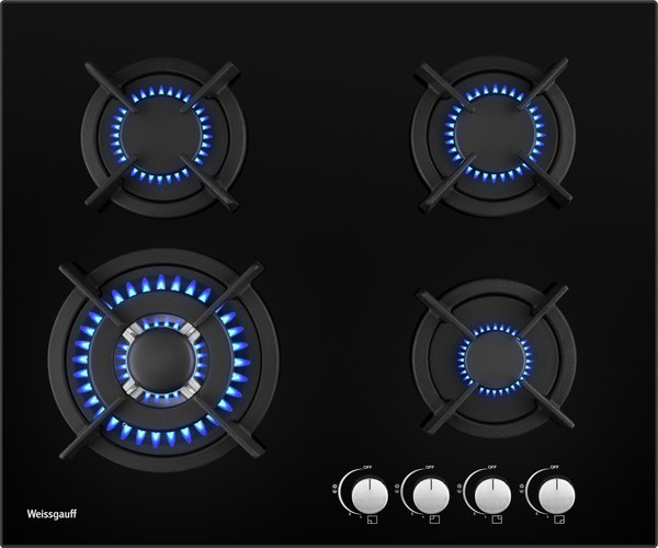 Газовая варочная панель Weissgauff HG 640 BGH - фото