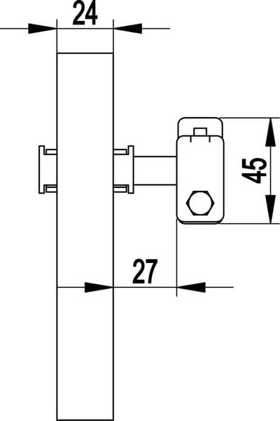 Хомут для дымохода DKC NG3001