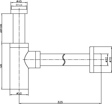 Сифон Lauter 21635W