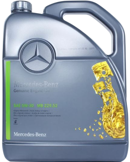 Моторное масло Mercedes-Benz OE 5W30 MB 229.52 / A000989330913ABDW - фото