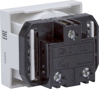 Розетка DKC Viva / 45005