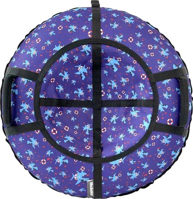 Тюбинг-ватрушка Hubster Люкс Pro S Shark 90см / во8553-2 - фото