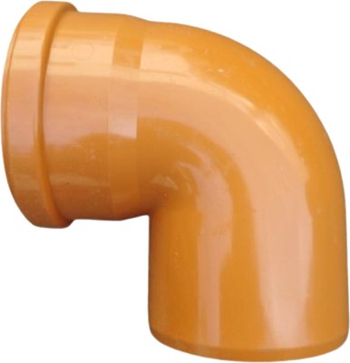 Отвод наружной канализации Хемкор Ду 110х87 / 106413 - фото