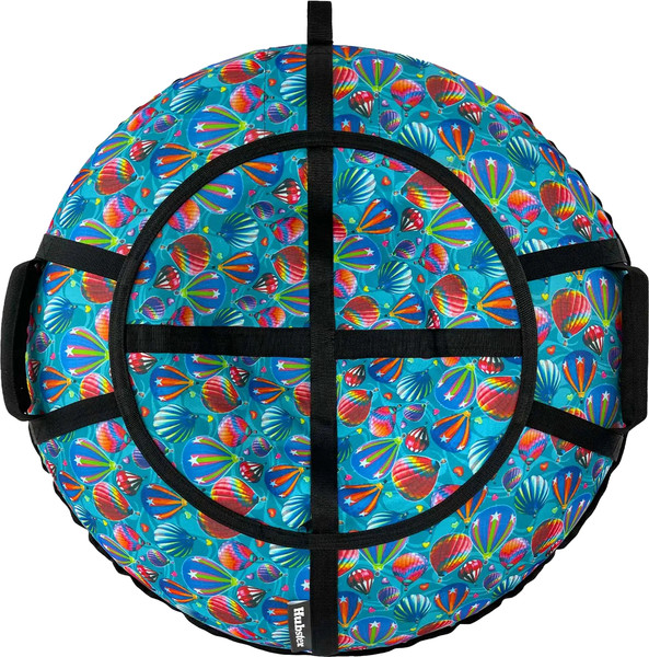 Тюбинг-ватрушка Hubster Люкс Pro S Воздушные шары 120см / во8439-5 - фото