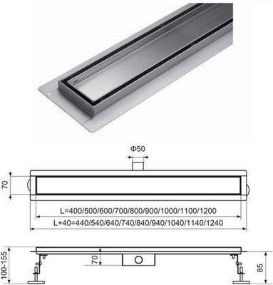 Трап для душа Tim BAD454002