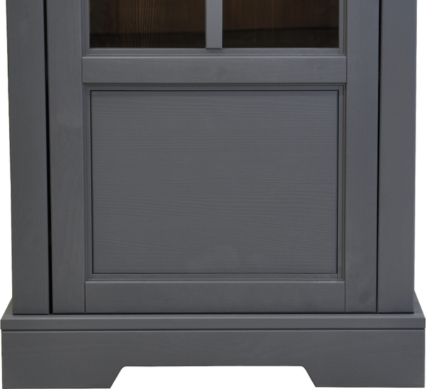 Шкаф с витриной Dipriz Lakeview 1 дверь / Д.30029.1