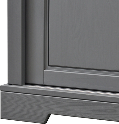 Шкаф с витриной Dipriz Lakeview 2 двери / Д.30028.1