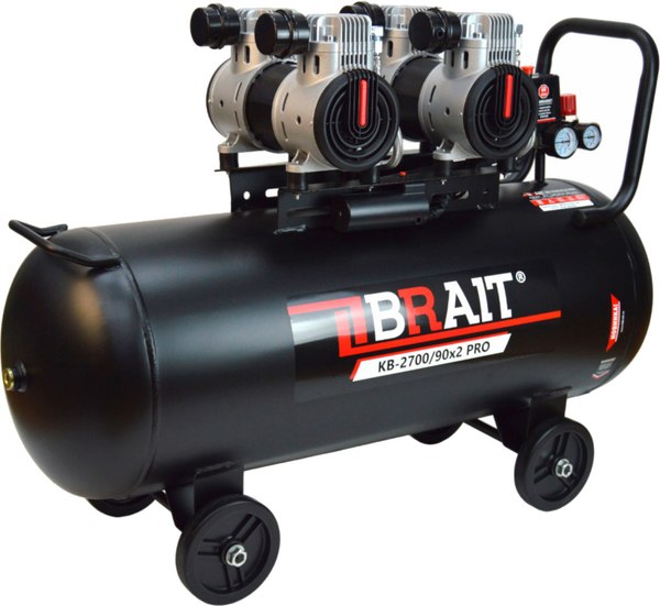 Воздушный компрессор Brait KB-2700/90X2 PRO