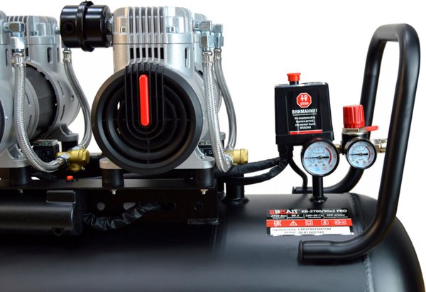 Воздушный компрессор Brait KB-2700/90X2 PRO