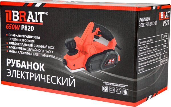 Электрорубанок Brait P820