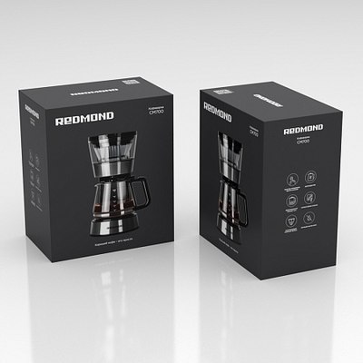 Капельная кофеварка Redmond CM700 (черный)