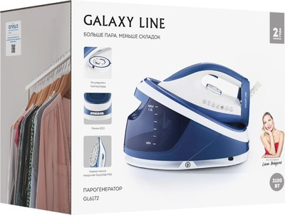 Утюг с парогенератором Galaxy Line GL 6172 (синий/белый)