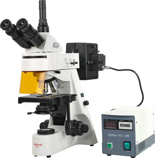 Микроскоп оптический Микромед 3 ЛЮМ / 10525 - фото