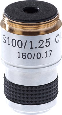 Объектив для микроскопа Микромед 100/1.25ми 160/0.17 / 10584 - фото