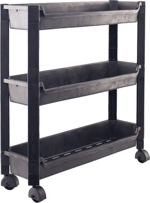 Этажерка Organizers На колесиках 3 уровня / ORG-65BK - фото