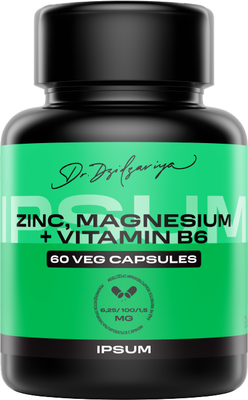 Витаминно-минеральный комплекс IPSUM ZMA Zn+Mg+B6 - фото