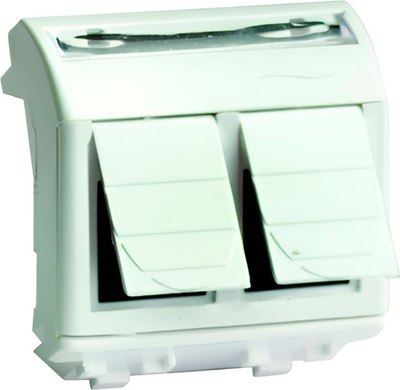 Розетка DKC Brava RJ45 / 76656B - фото