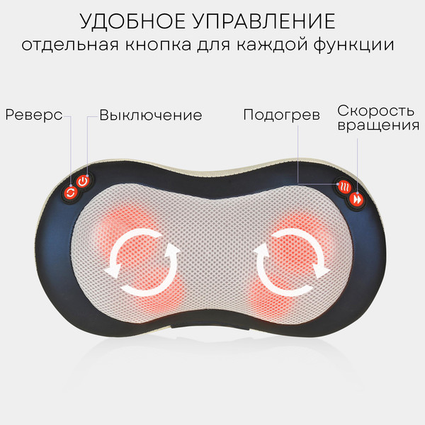 Массажная подушка PLANTA MP-020