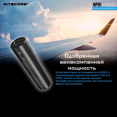Портативное зарядное устройство Nitecore NPB1