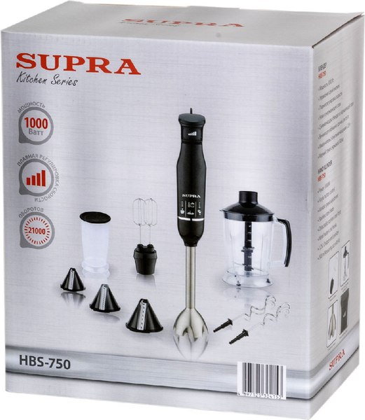 Блендер погружной Supra HBS-750