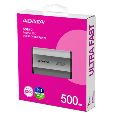 Внешний жесткий диск A-data USB-C 500GB