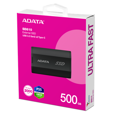 Внешний жесткий диск A-data USB-C 500GB