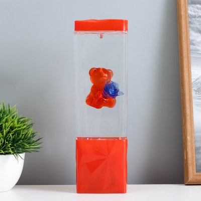 Ночник Risalux Лава-лампа Мишка 9944852