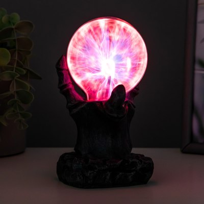 Декоративное освещение Risalux Плазменный шар Призрачная рука 3924307