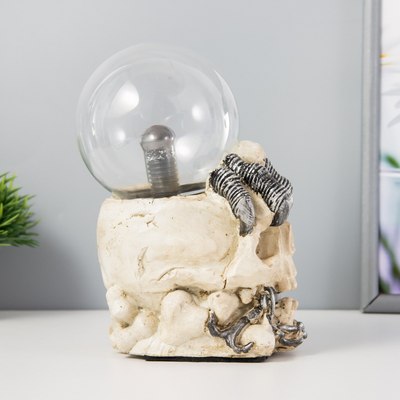 Декоративное освещение Risalux Плазменный шар Череп 9614848