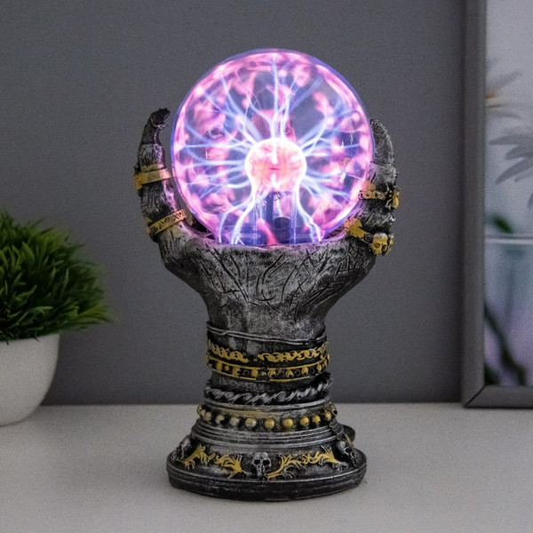 Декоративное освещение Risalux Плазменный шар Ручища 9614850