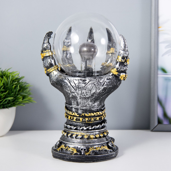 Декоративное освещение Risalux Плазменный шар Ручища 9614850